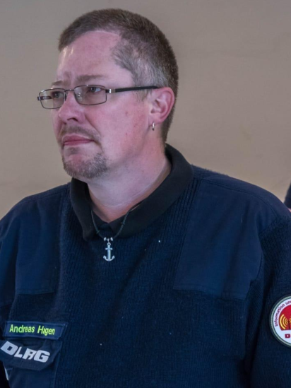 Einsatzleiter Wasserrettung: Andreas Hagen